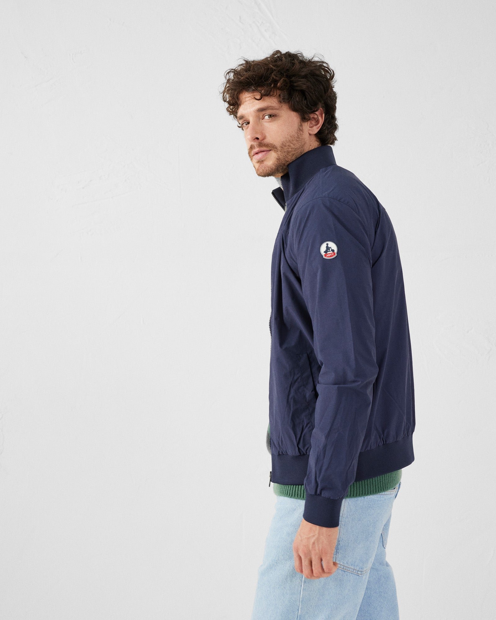 Lightweight Wellington windbreaker JOTT Blue