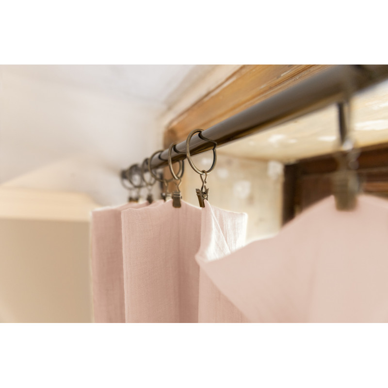 Blackout and Thermal Curtains L'EFFET PAPILLON Pink