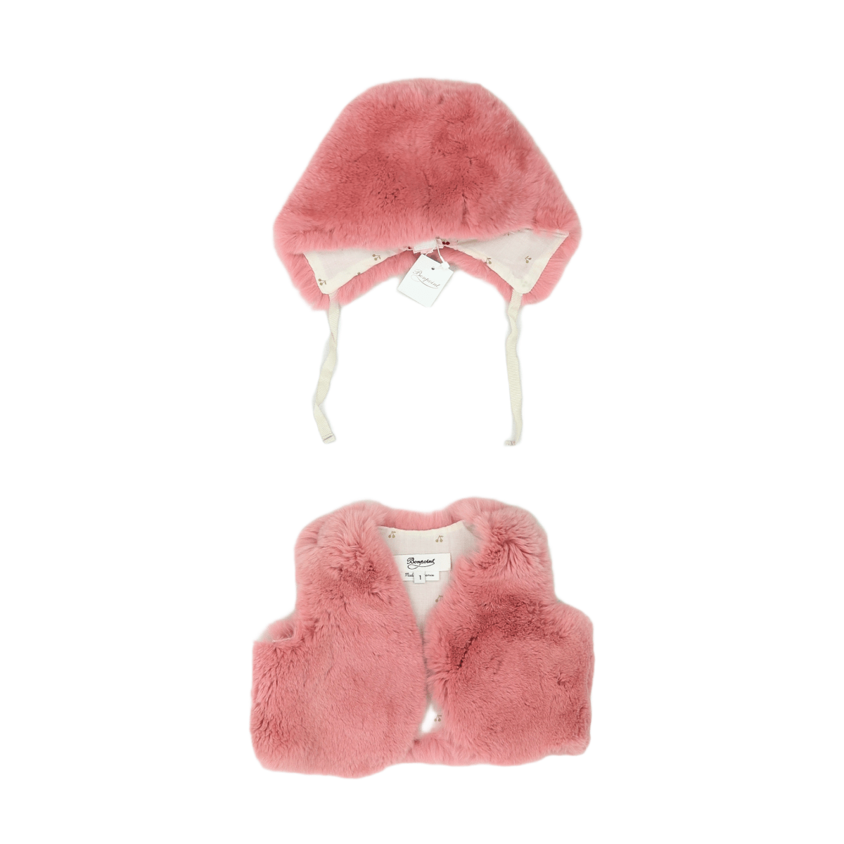 Pink baby set - 12 months BONPOINT - Seconde Main Pink