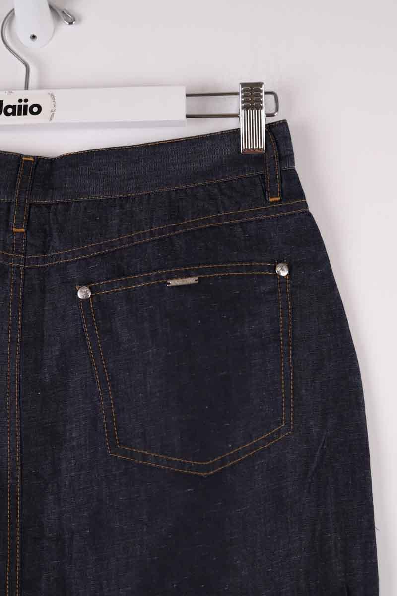 Cotton skirt KENZO - SECONDE MAIN Blue