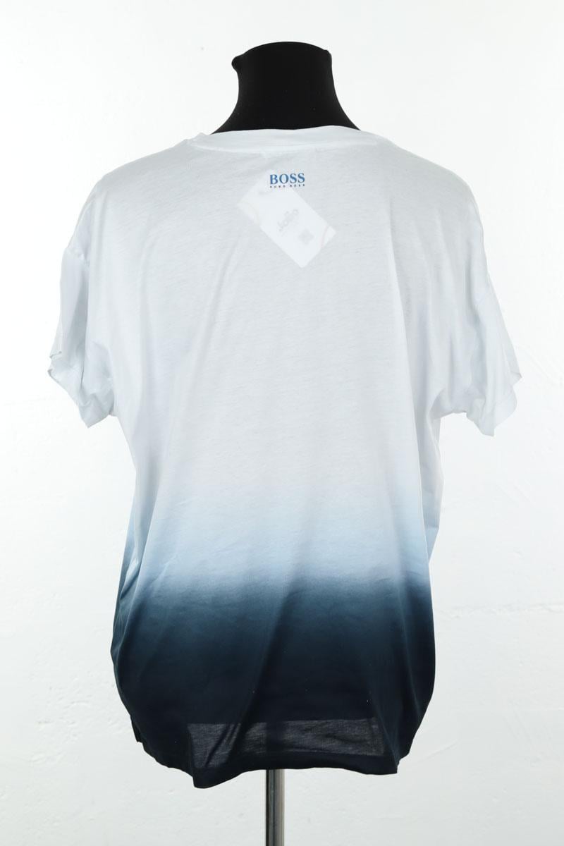 Cotton T-shirt BOSS - SECONDE MAIN Blue