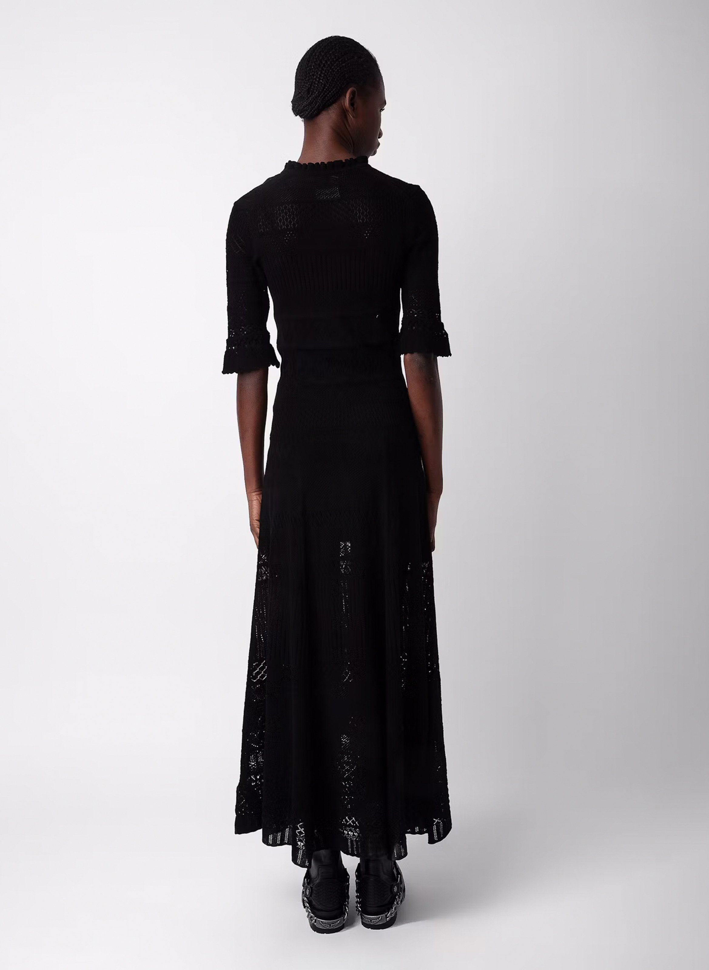 Langes Häkelkleid ZADIG&VOLTAIRE Schwarz