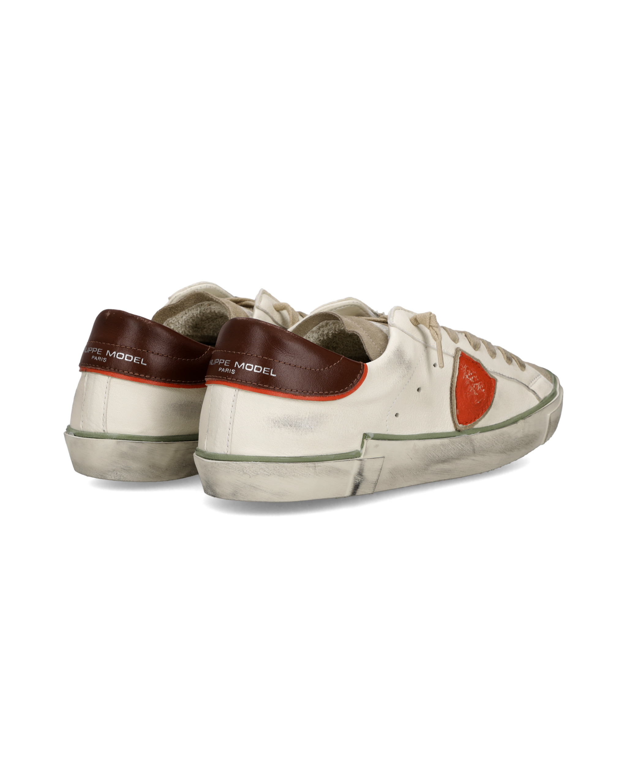 Tennis sneakers. PHILIPPE MODEL Orange