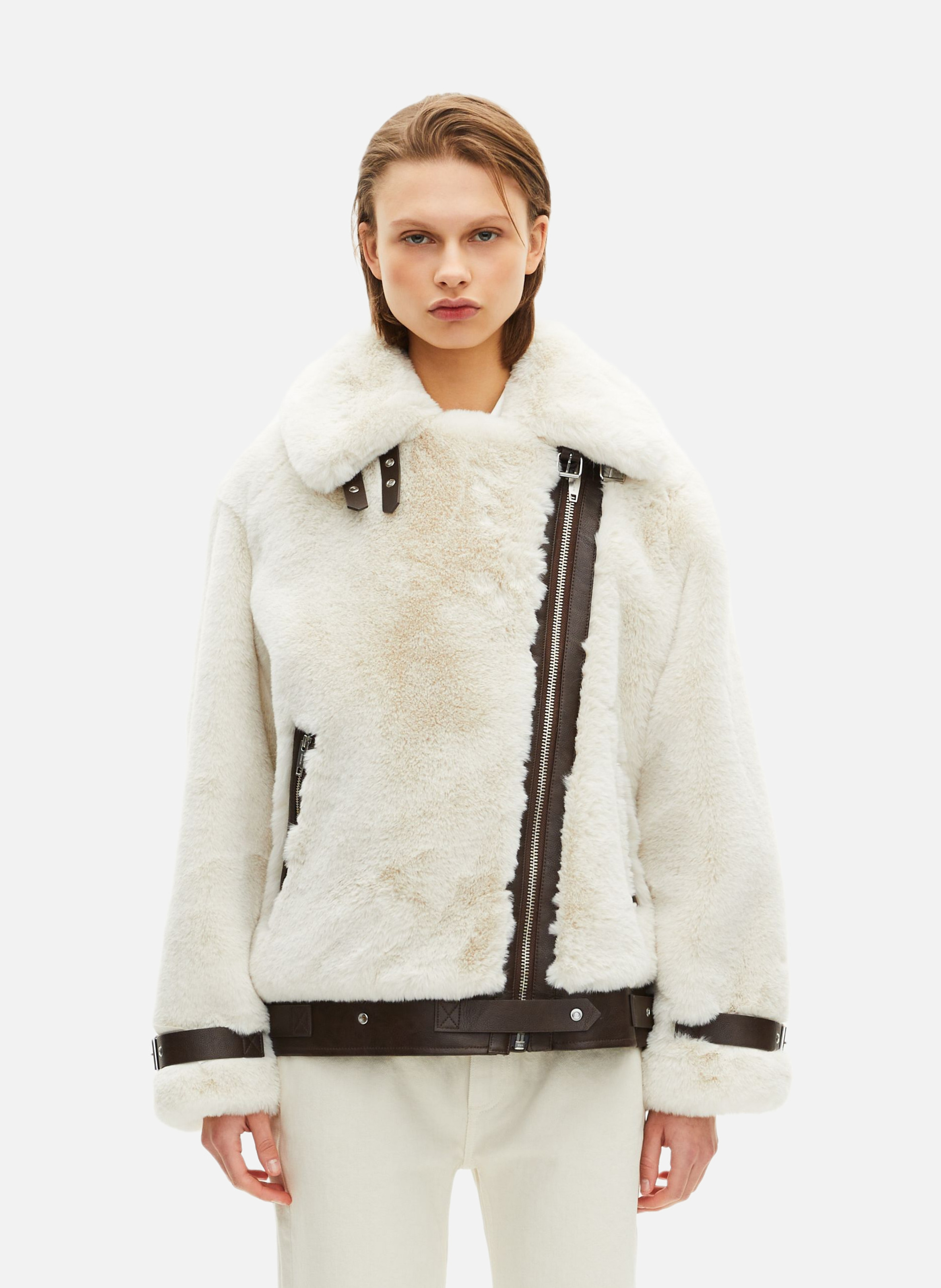 Faux fur aviator jacket THE KOOPLES