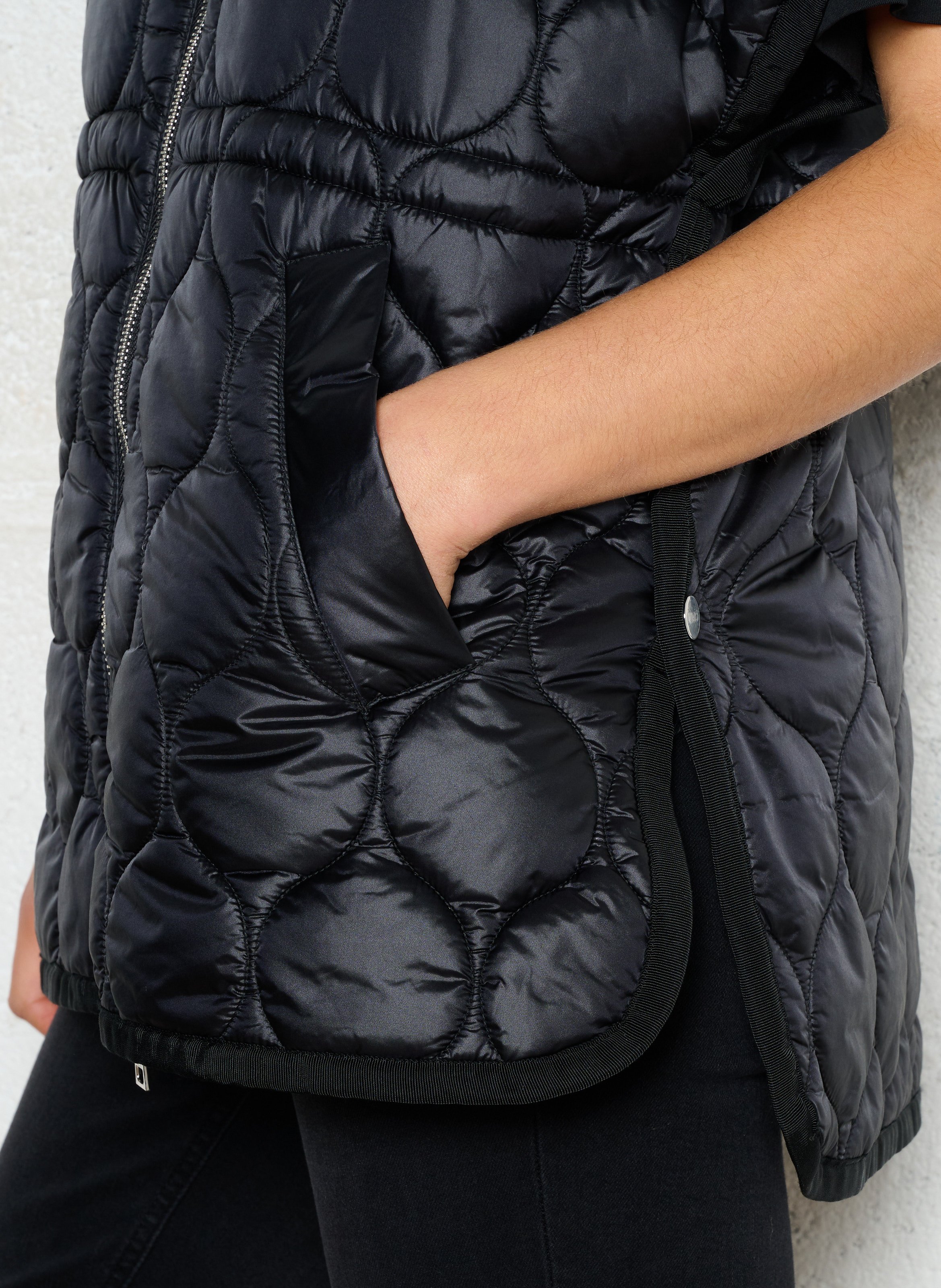 Veste ample sans manches matelassée LIU JO Noir