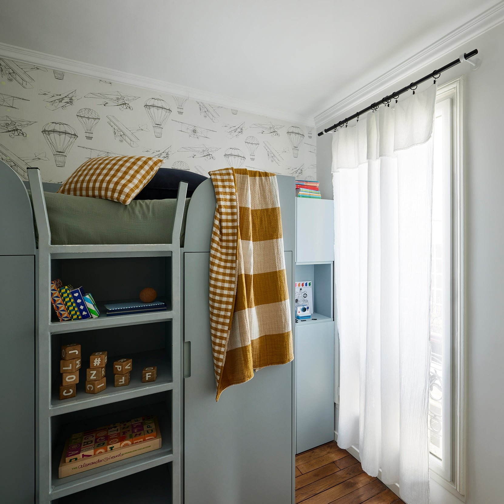 Panel curtain MADURA White