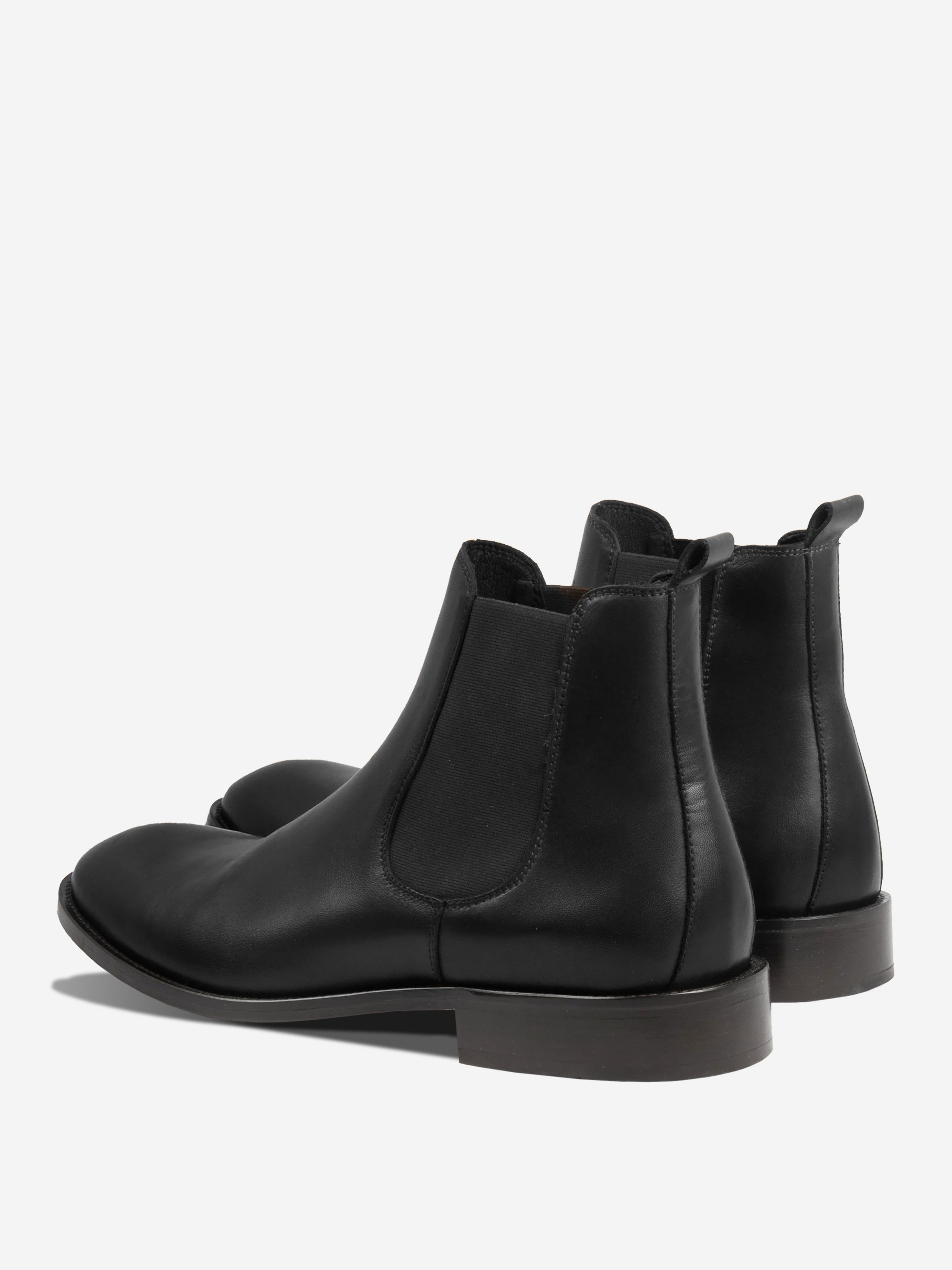 Chelsea Boots Martin Black Leather JULES & JENN Black