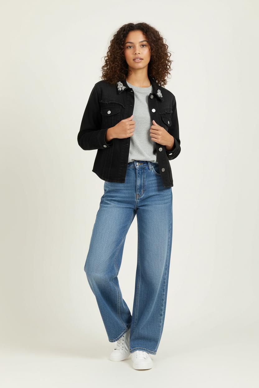 JACKET LIU JO - SECONDE MAIN Black