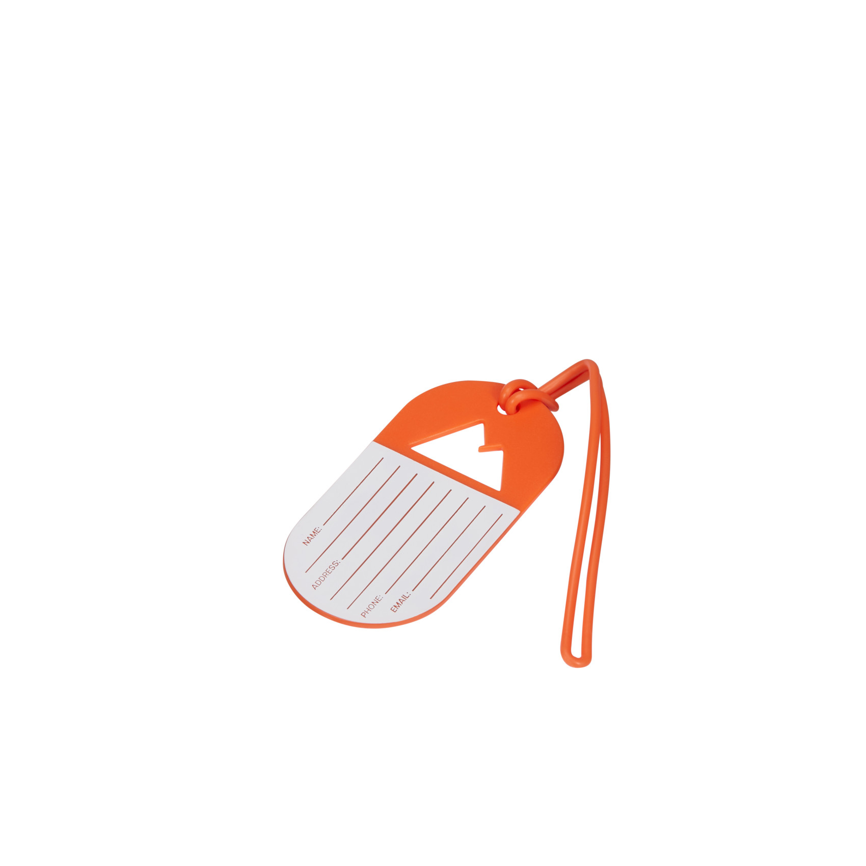 Luggage tag size S AMERICAN TOURISTER Orange