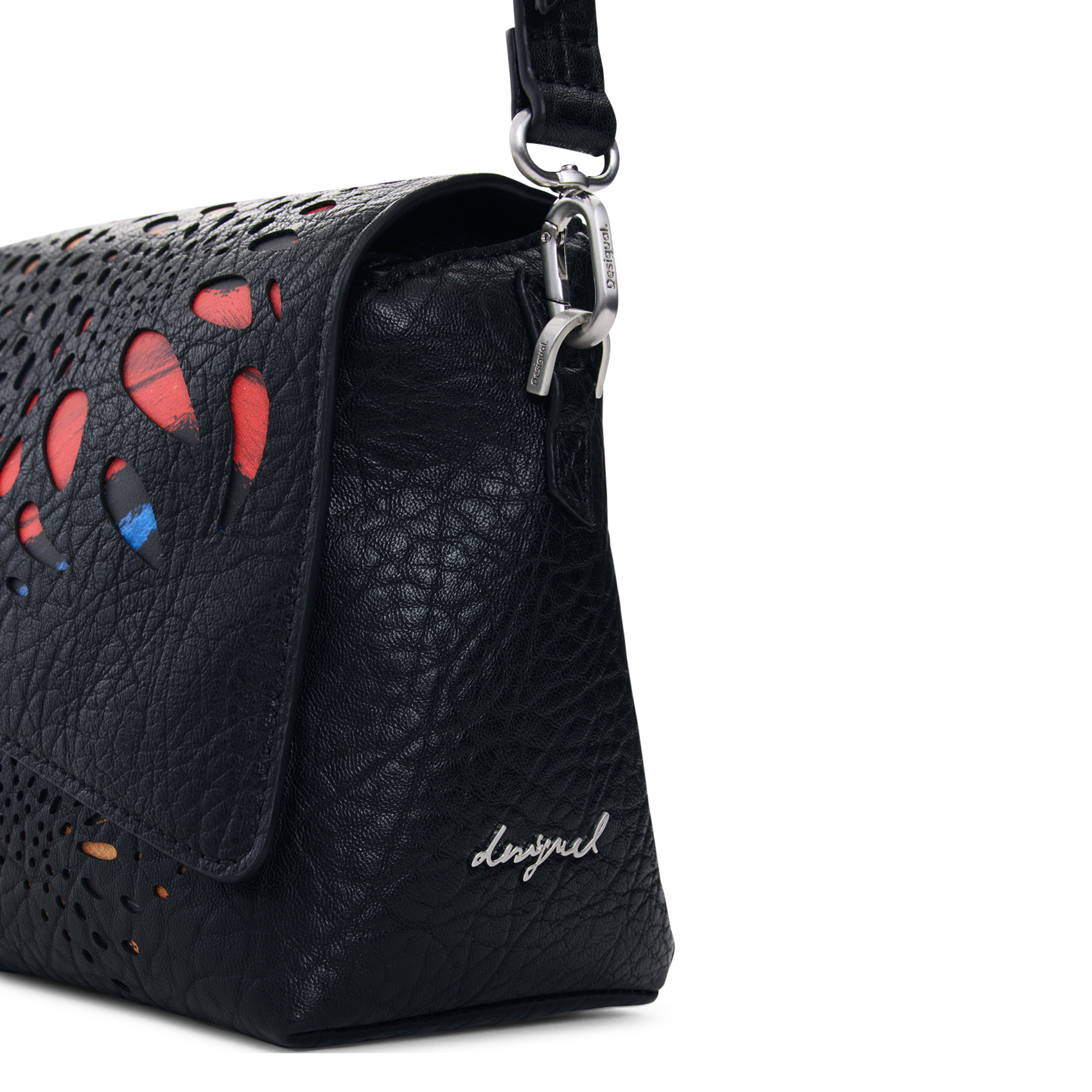 Sac bandoulière imprimé DESIGUAL Noir