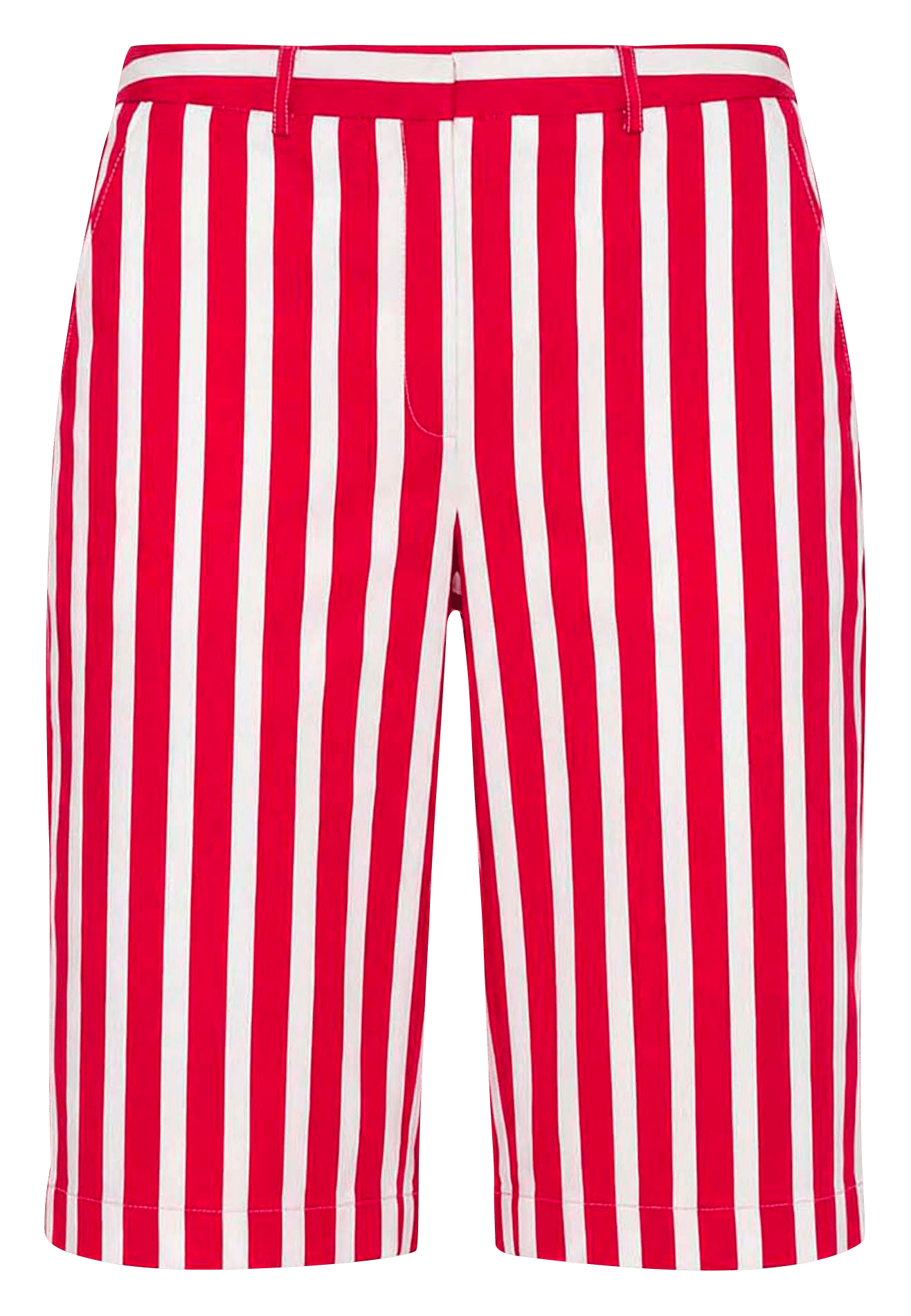 Short droit en lin mélangé TARA JARMON Rouge