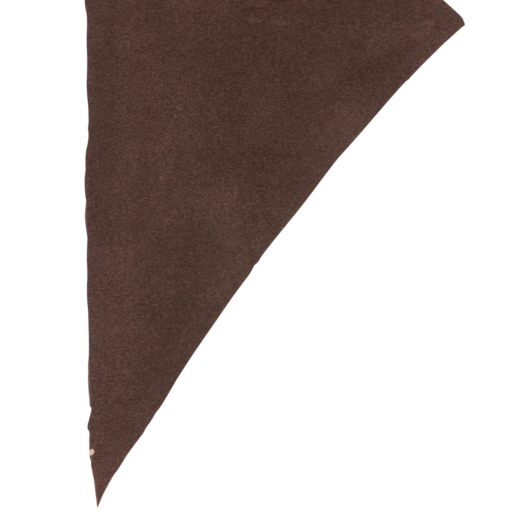Echarpe triangle  LA PETITE ETOILE Marron