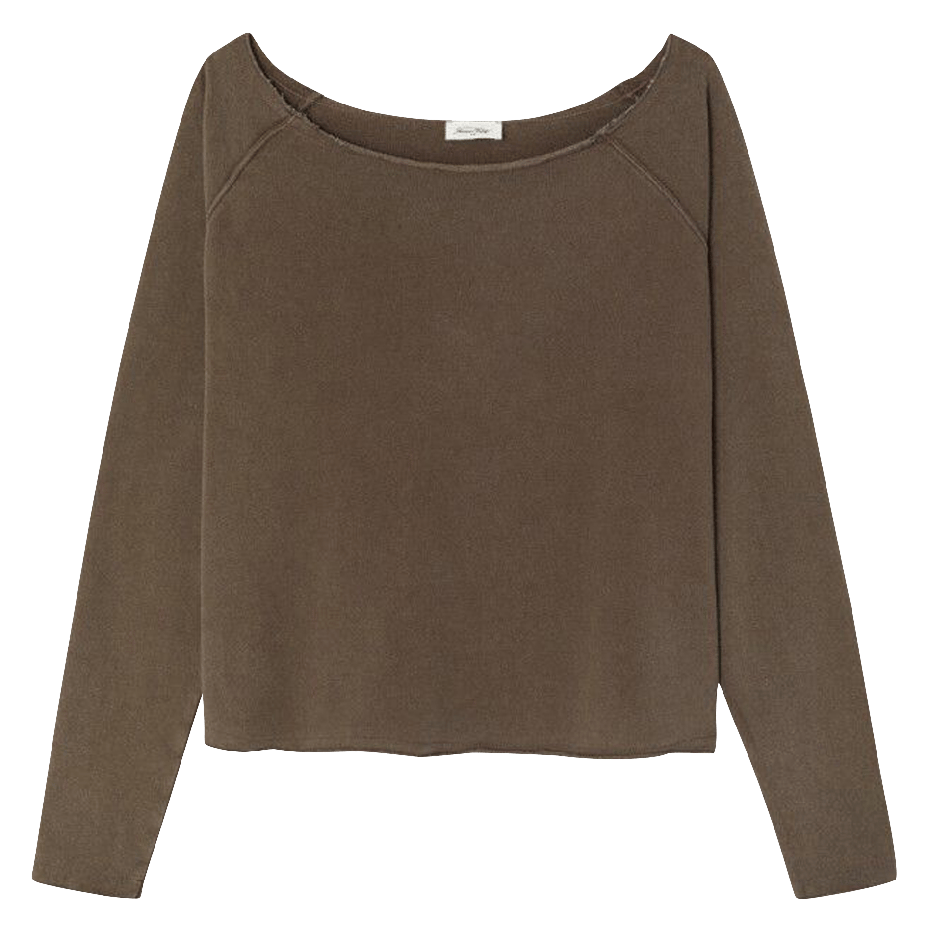 Cotton boat neck sweatshirt AMERICAN VINTAGE