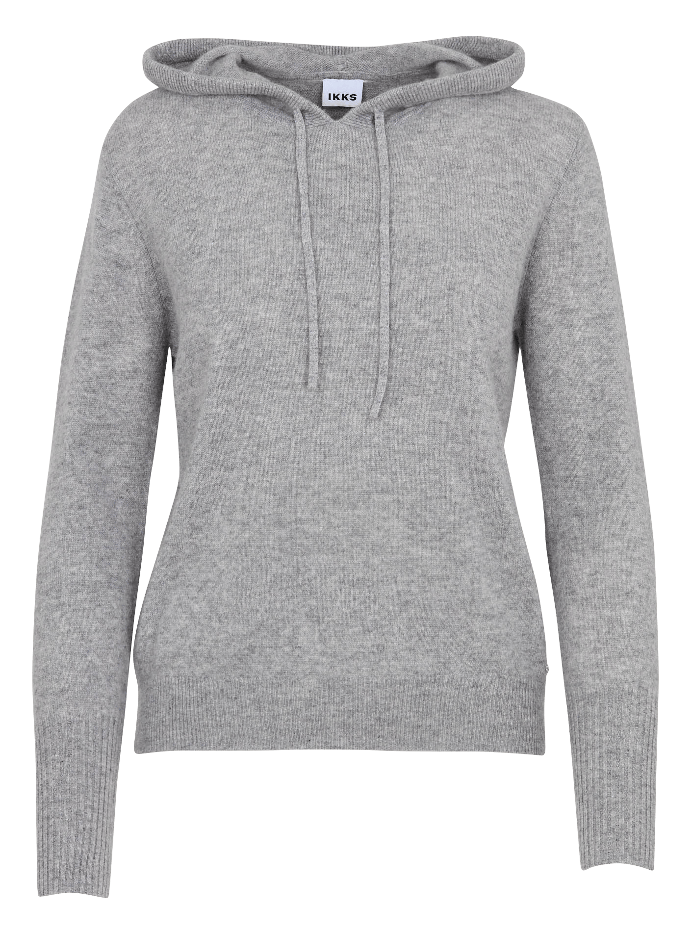 Round-neck cashmere sweater with hood IKKS