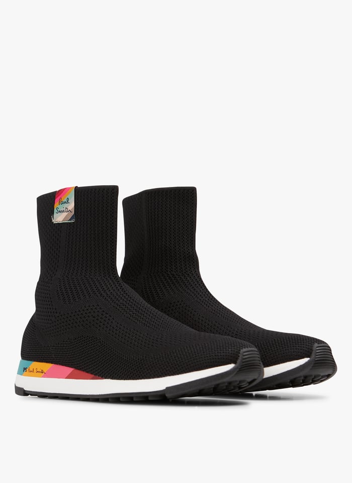 Baskets chaussettes montantes Noir