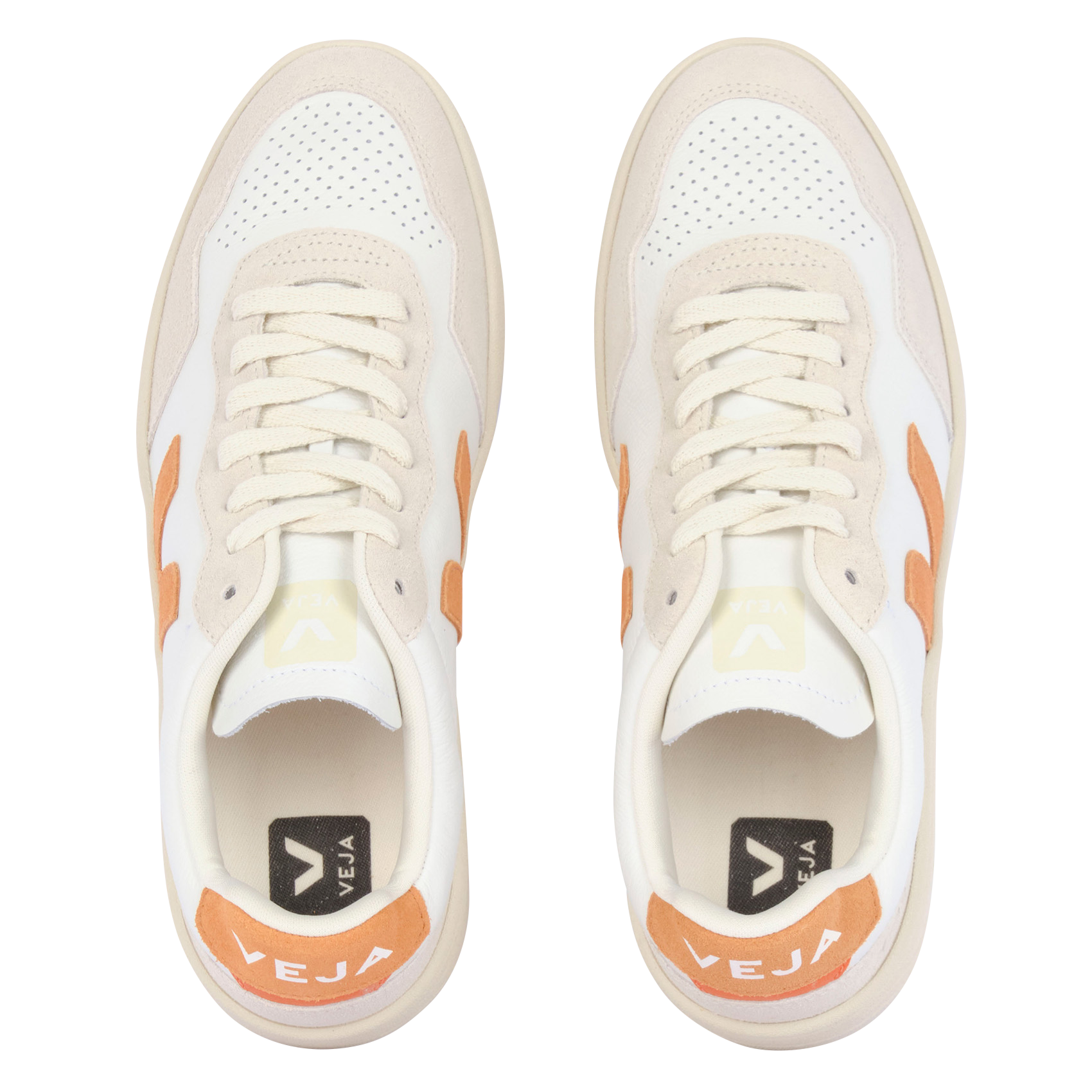 Niedrige Ledersneaker VEJA Mehrfarbig