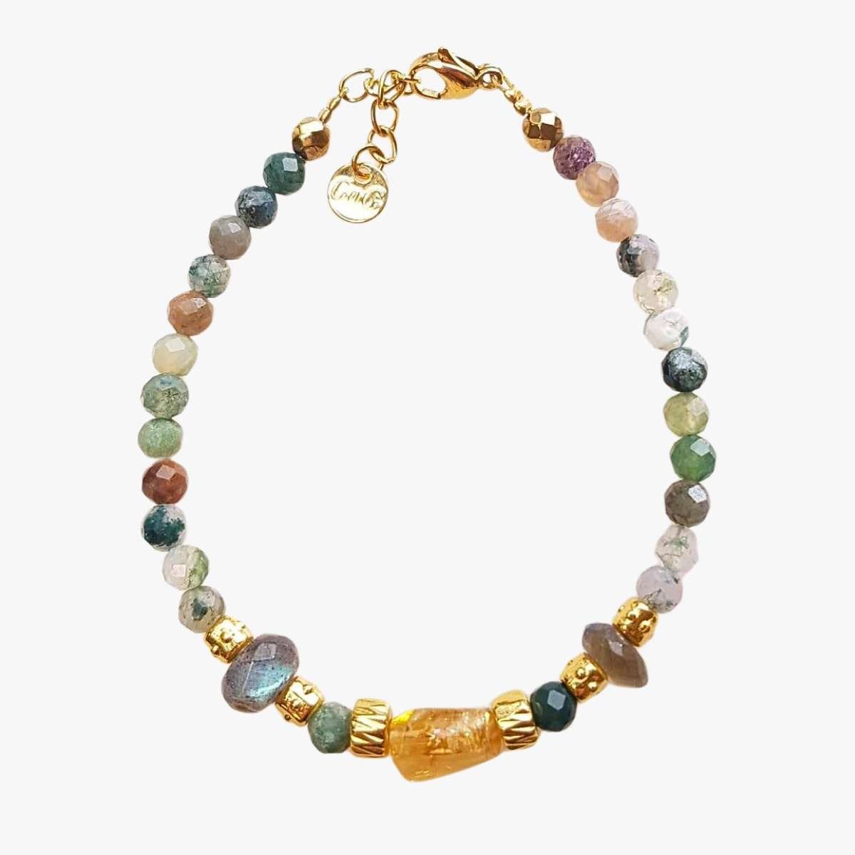 Citrine bracelet GINANDGER Multicolored