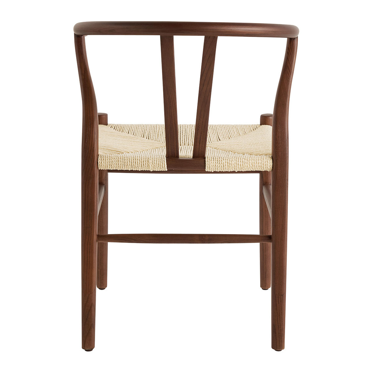 Ash wood chair BLANC D'IVOIRE Brown
