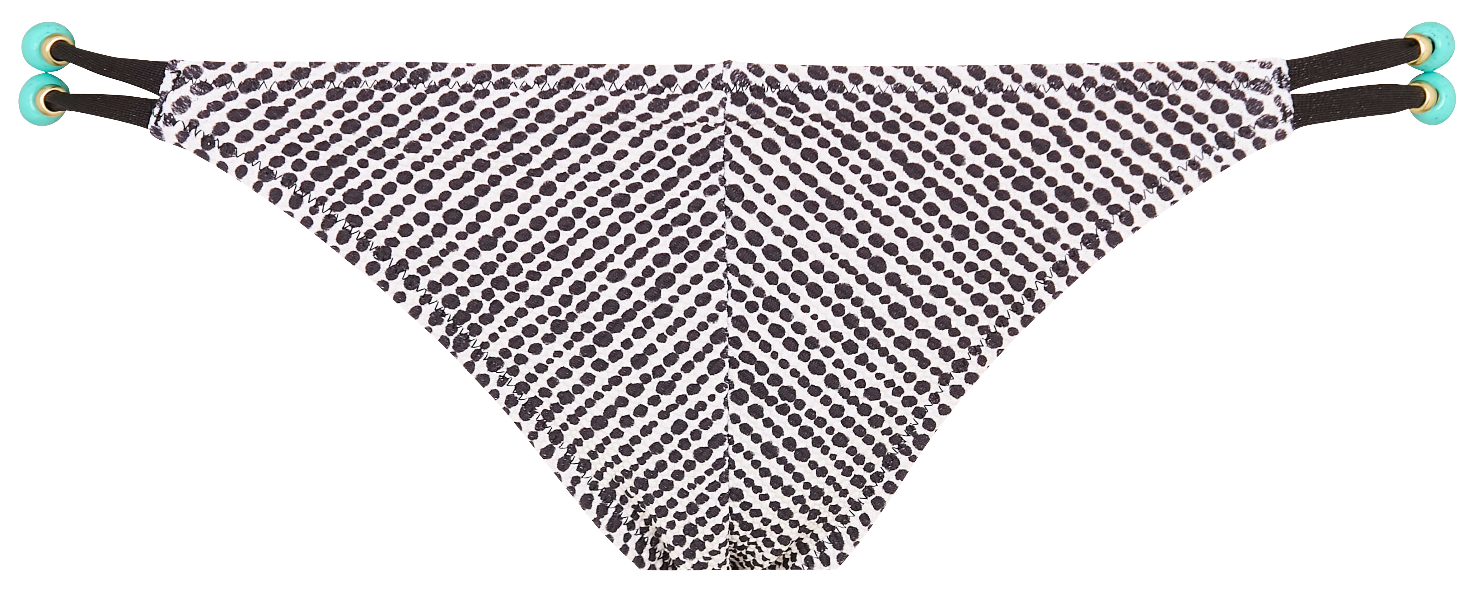 Striped bikini bottom BANANA MOON Black