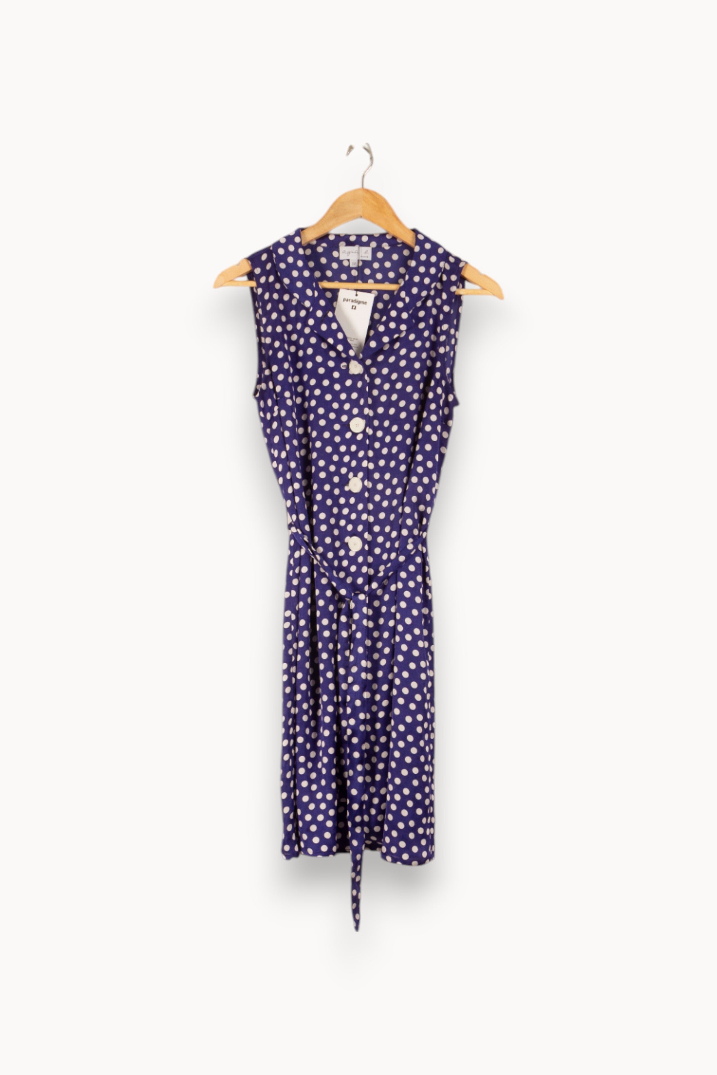 Midi dress AGNES B. - Seconde Main Blue