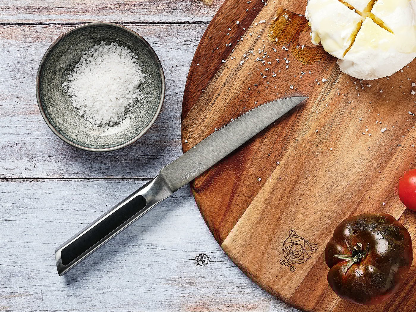 Acacia Wood Cutting Board Elin - ø31cm BJORN Brown