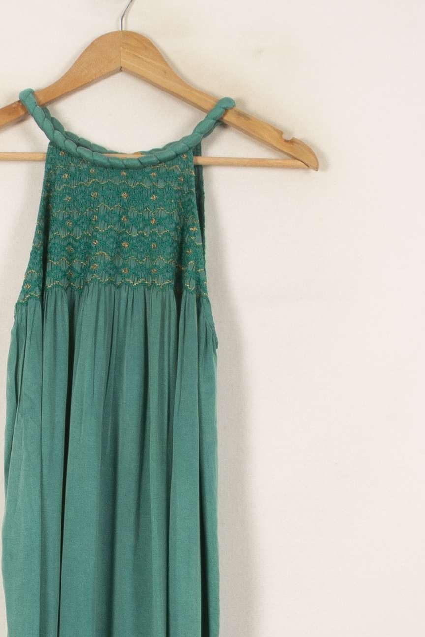 Midi dress LOUISE MISHA - Seconde Main Green