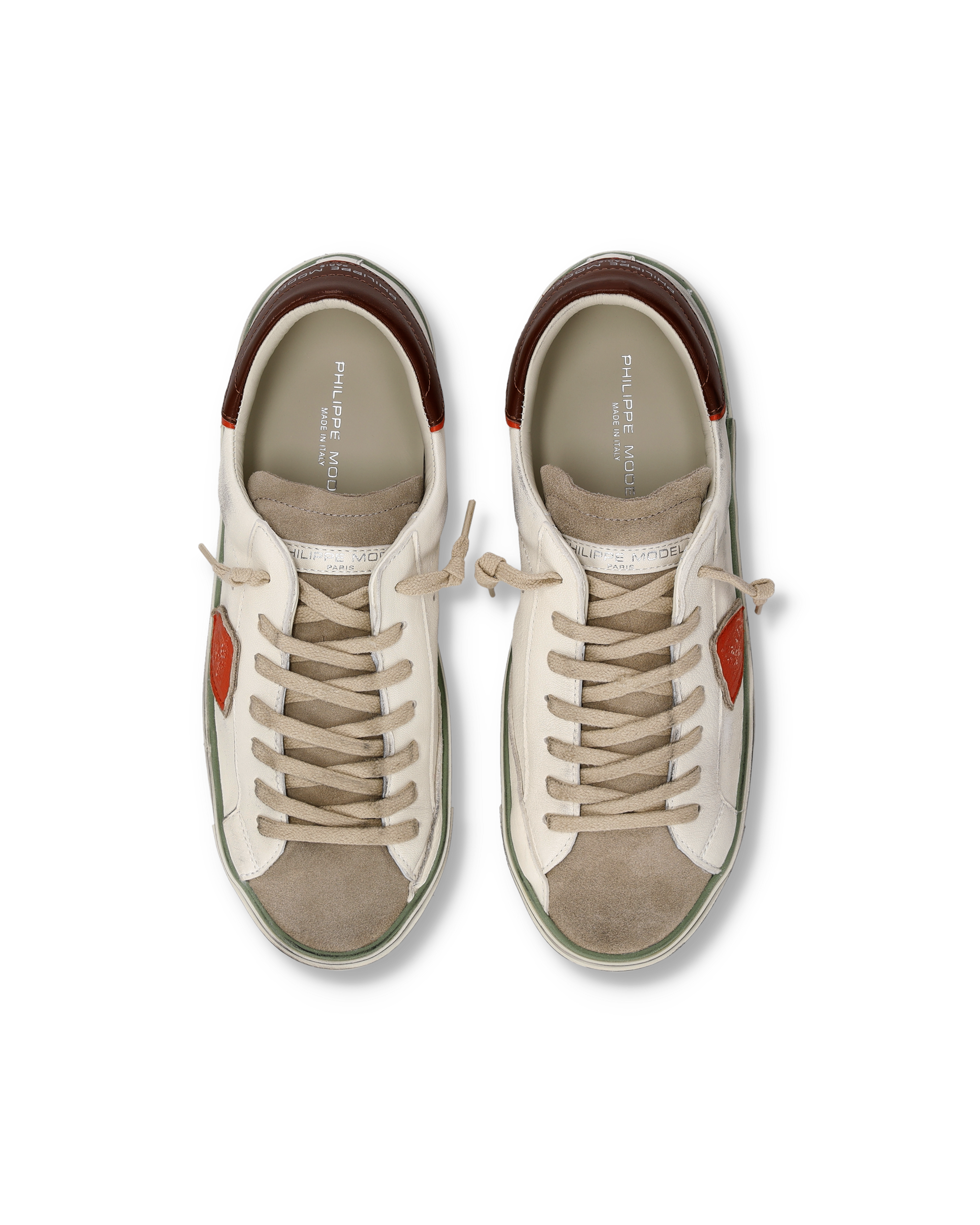 Tennis sneakers. PHILIPPE MODEL Orange