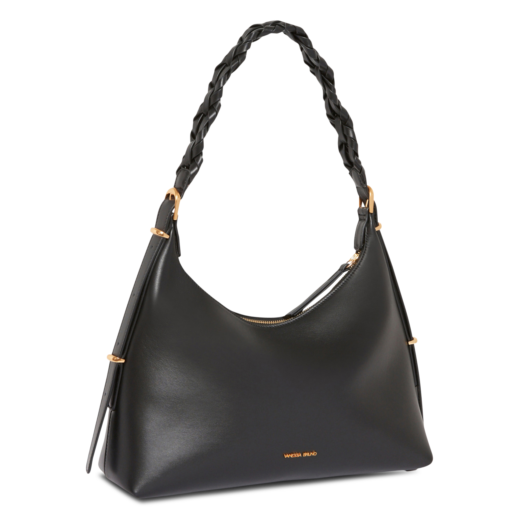 Sac à main en cuir VANESSA BRUNO Noir