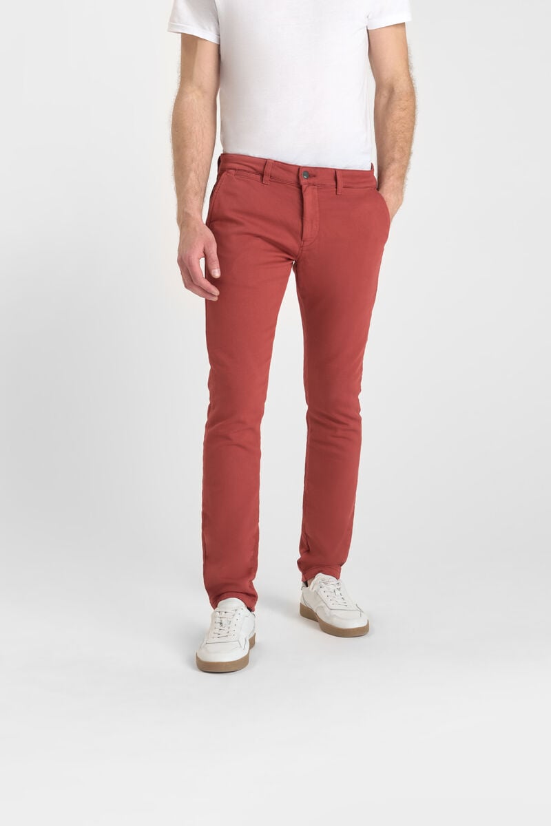 Chino pants LE TEMPS DES CERISES Red