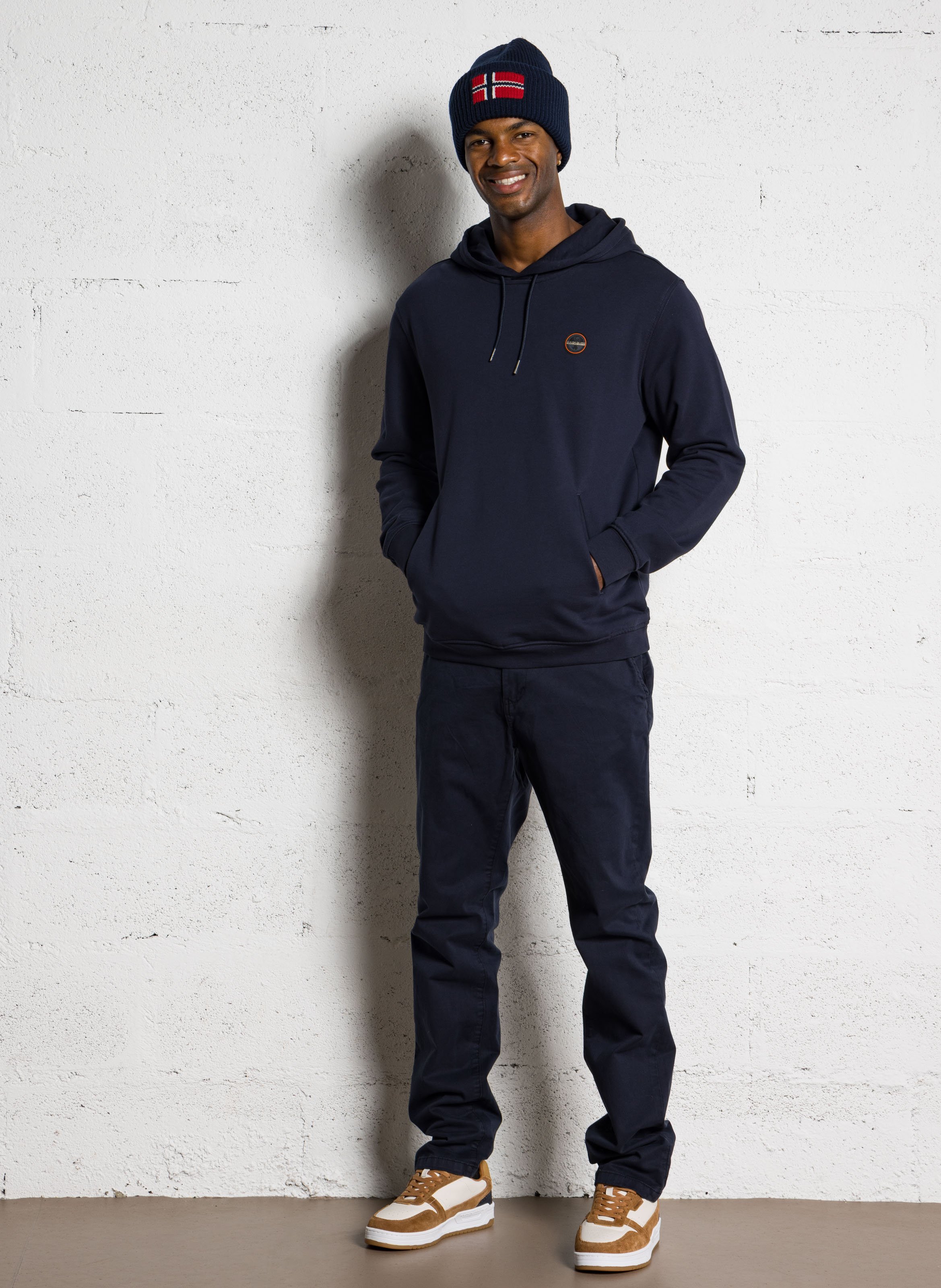 Baskets basses en cuir SCHMOOVE Multicolore