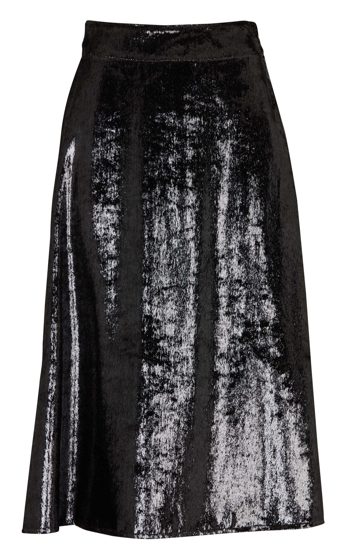 Textured Midi Skirt COTELAC Black