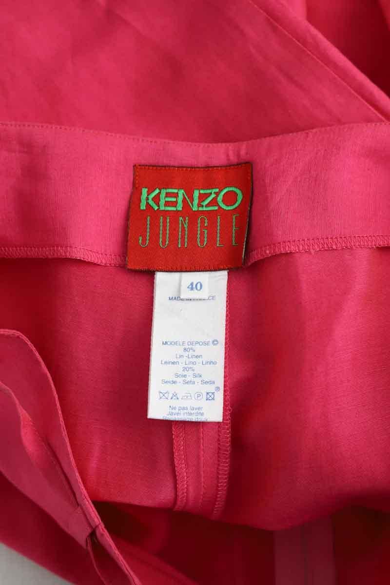 Wide trousers KENZO - SECONDE MAIN Pink
