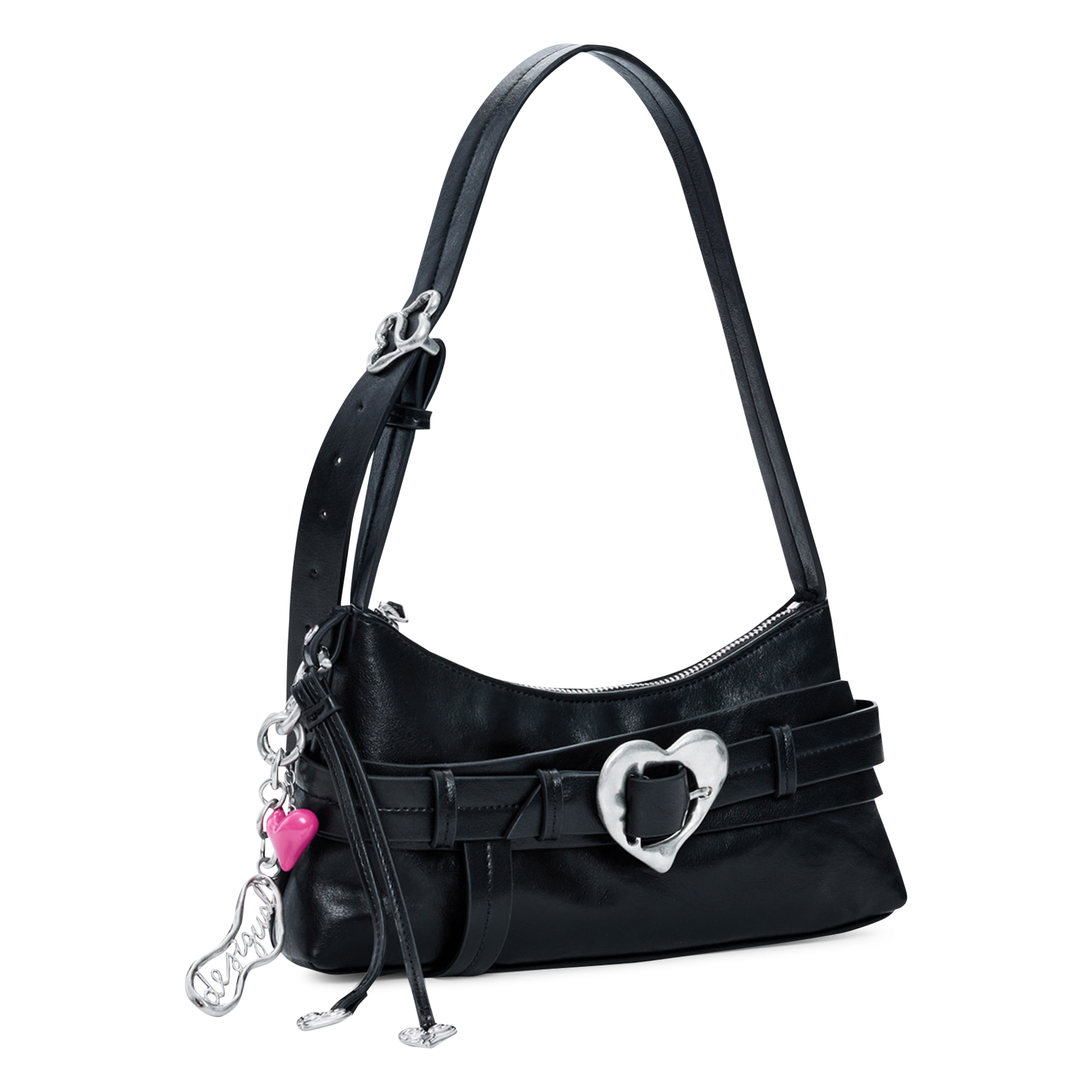 Sac porté épaule DESIGUAL Noir