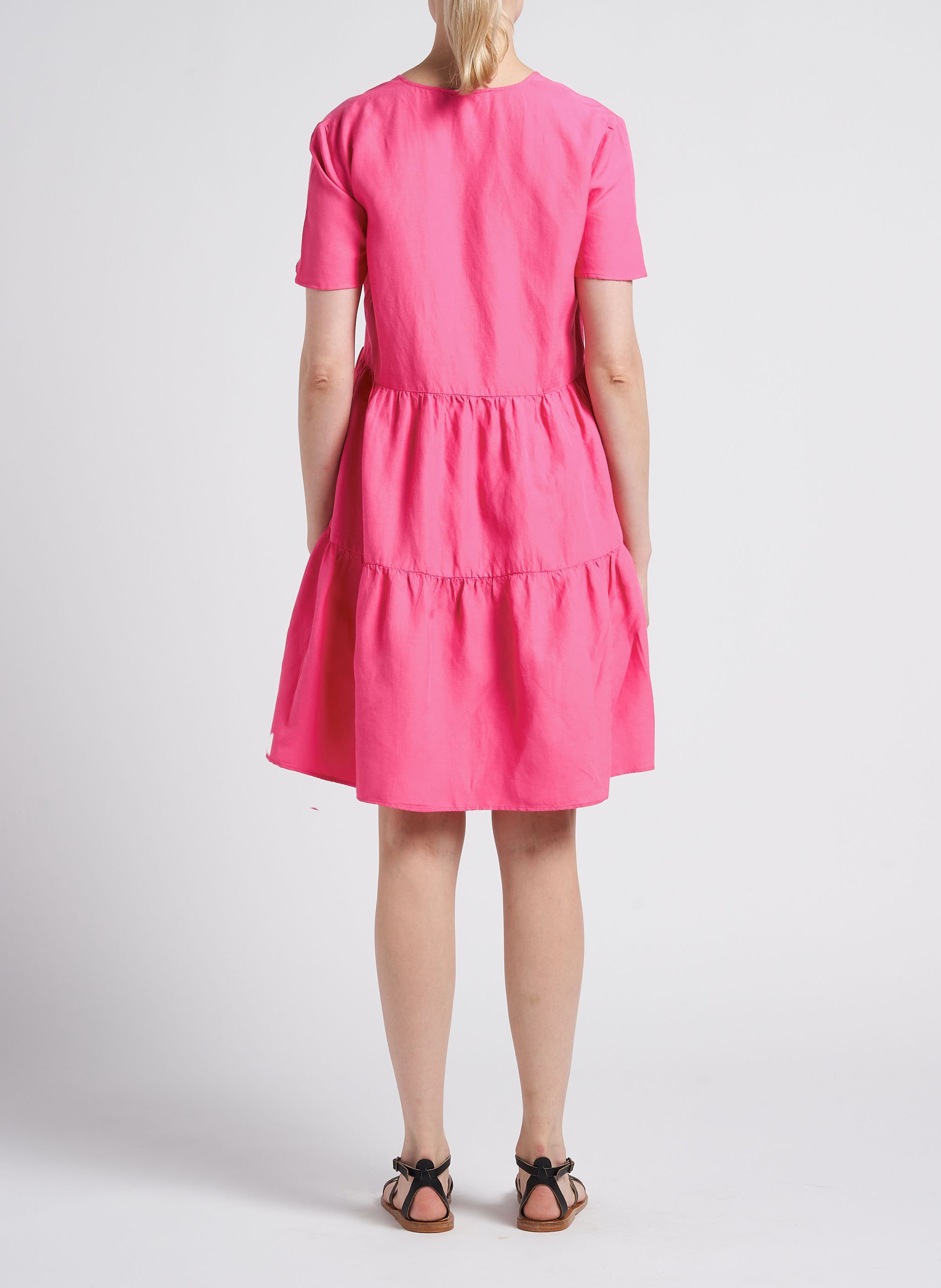 Robe col V ample PENNYBLACK Rose