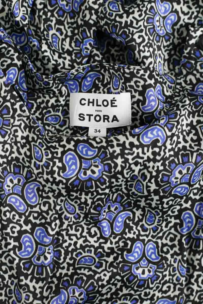 Robe CHLOE STORA - SECONDE MAIN Bleu