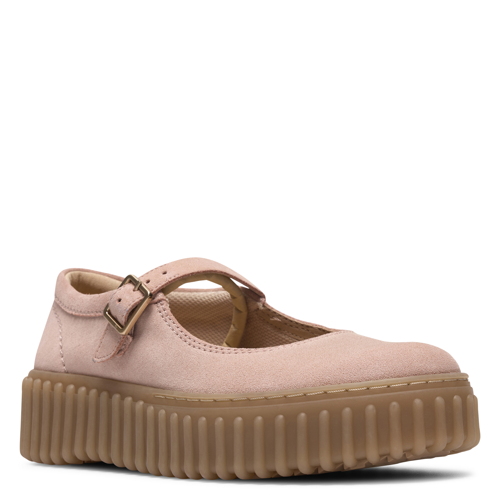 Patent leather Mary-Janes CLARKS Pink