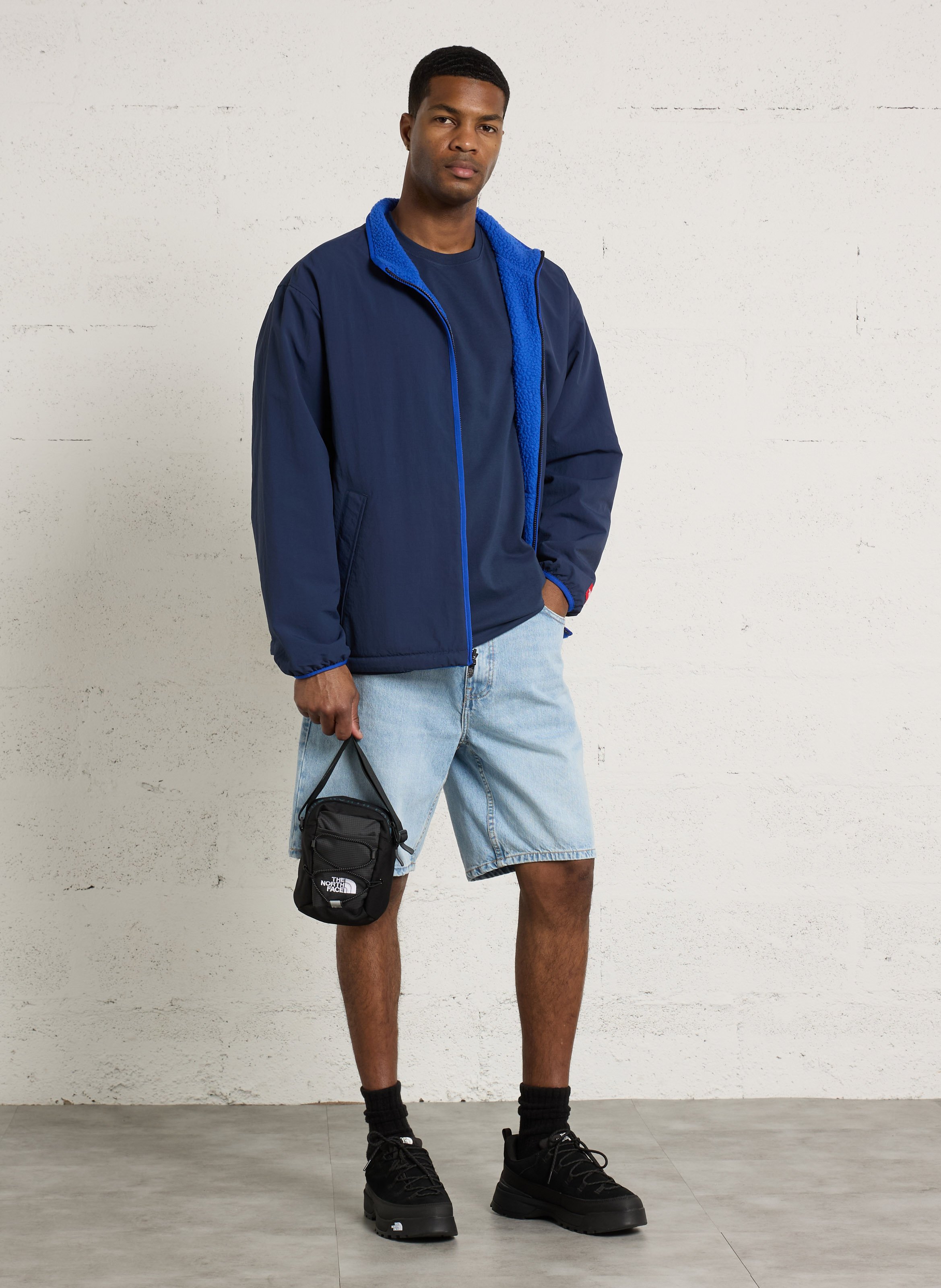 Oversize-Blouson mit Stehkragen THE NORTH FACE Blau