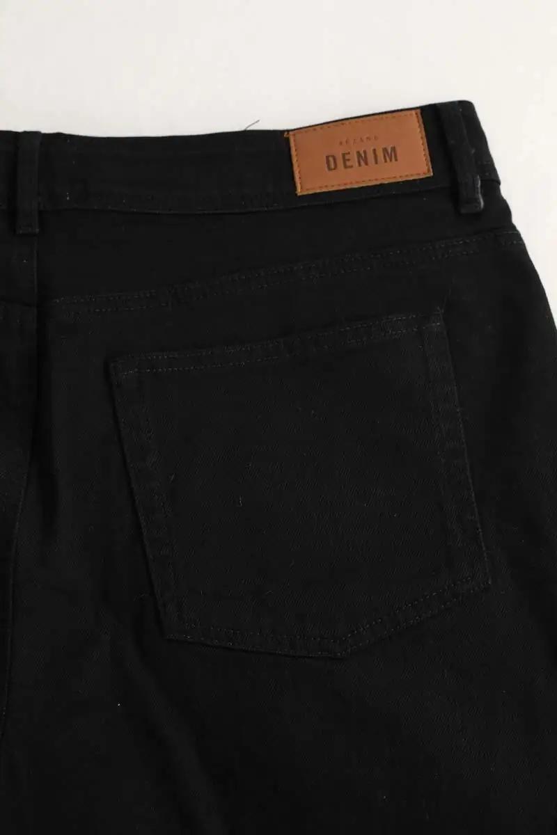 Straight cotton-blend pants SEZANE - Seconde main Black