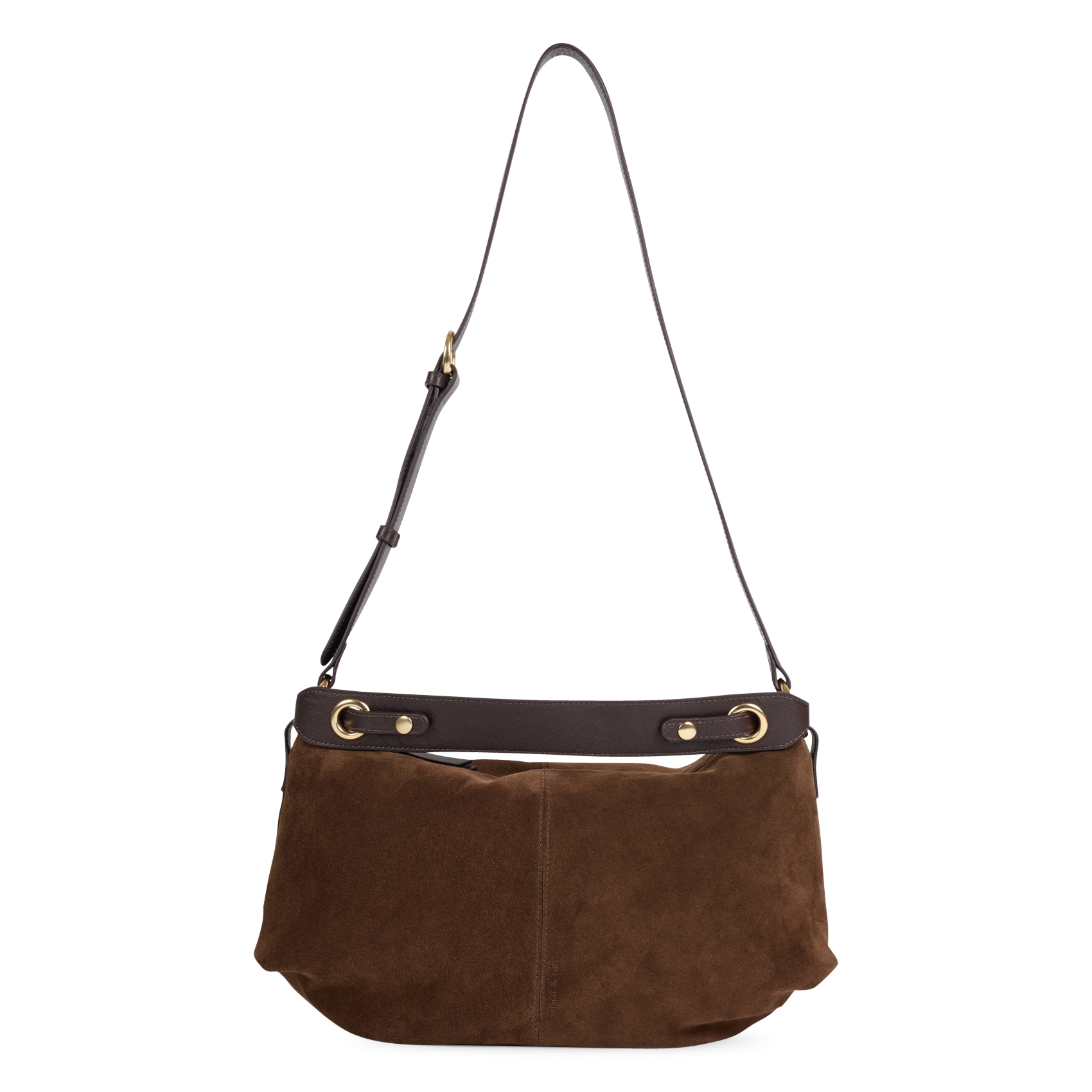 Schultertasche aus Leder NAT & NIN