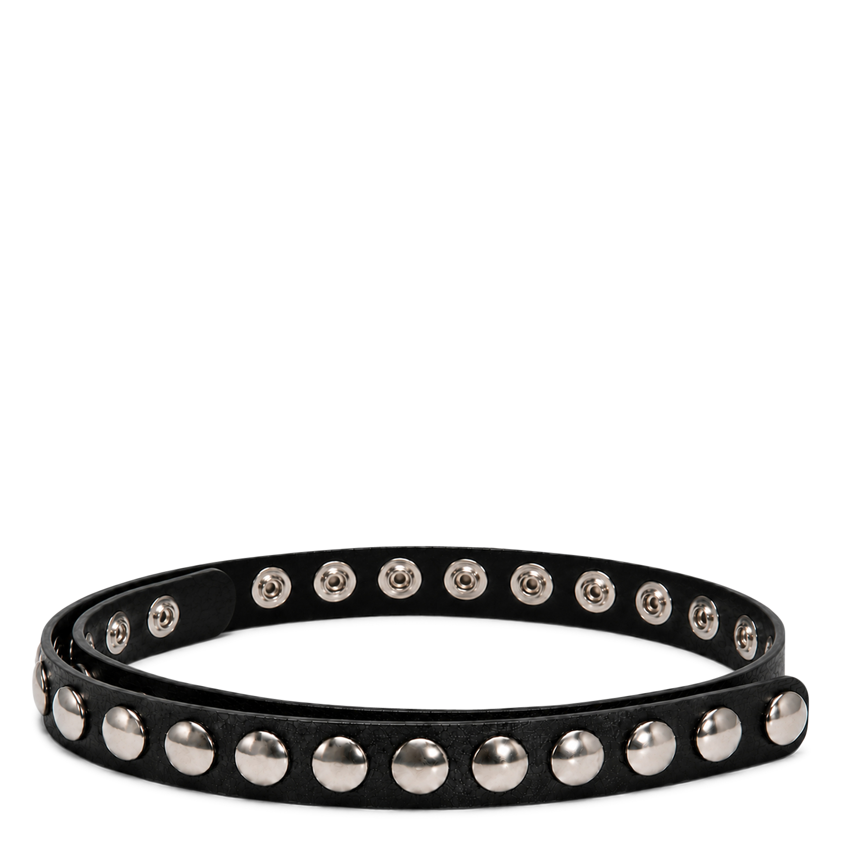 Ceinture en cuir à studs IRO Noir