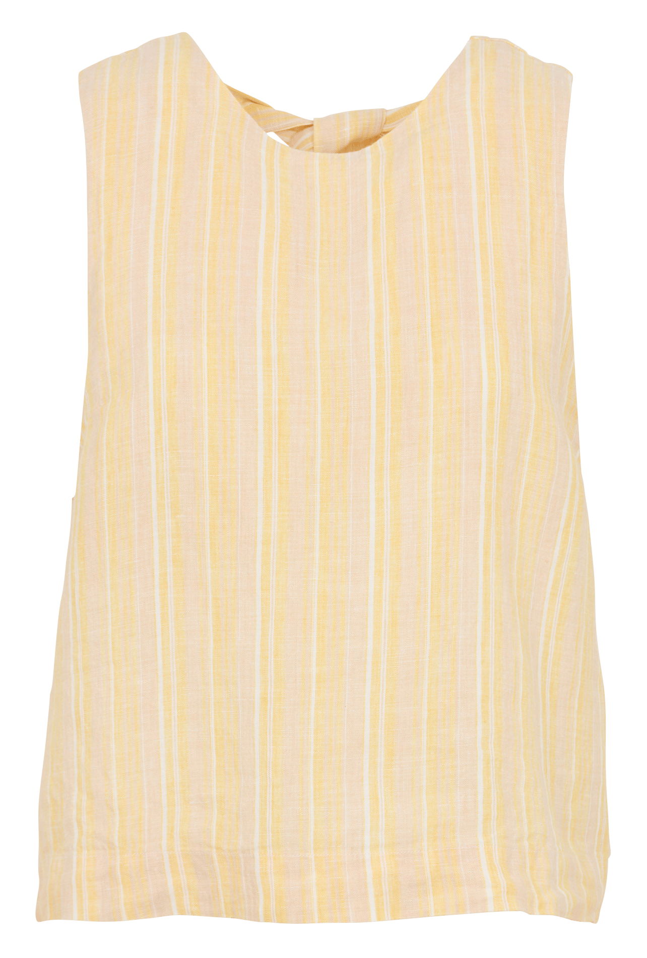 Round-neck linen top MAISON 123 Beige