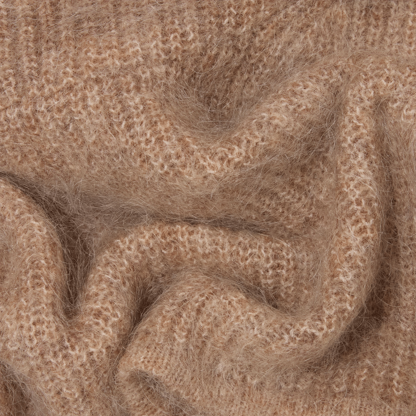 Capuche unie en laine mélangée CLAUDIE PIERLOT Beige
