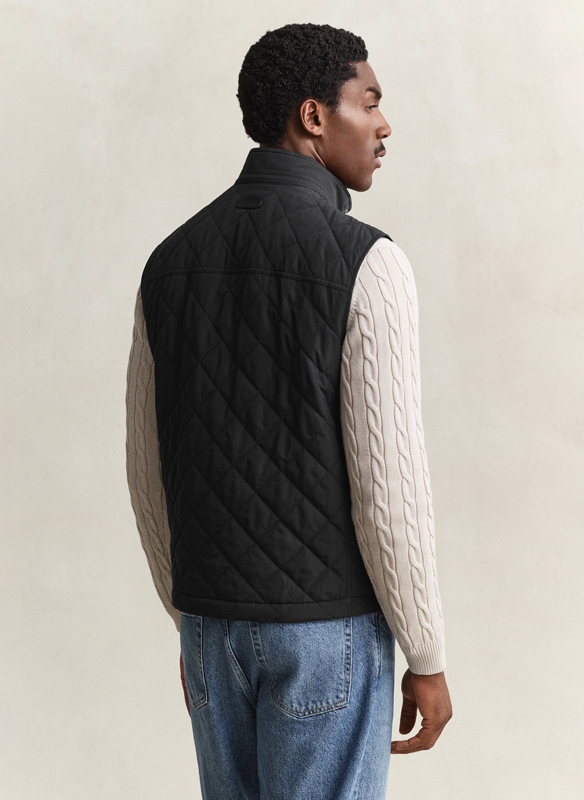 Steppweste GANT Schwarz