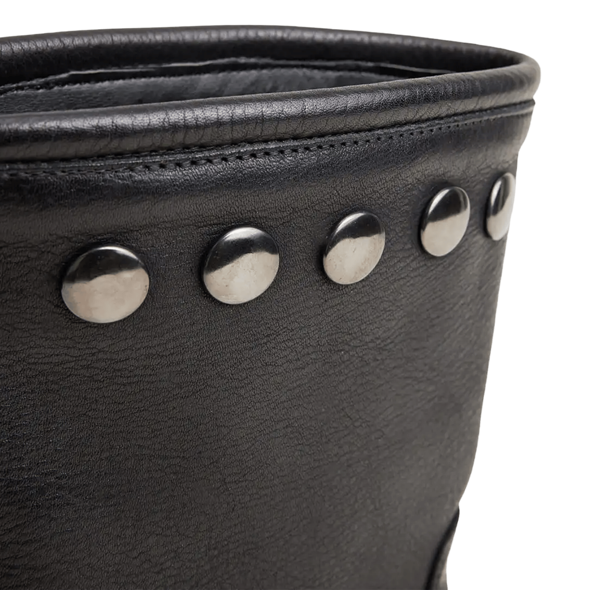 Studded leather boots JONAK Black