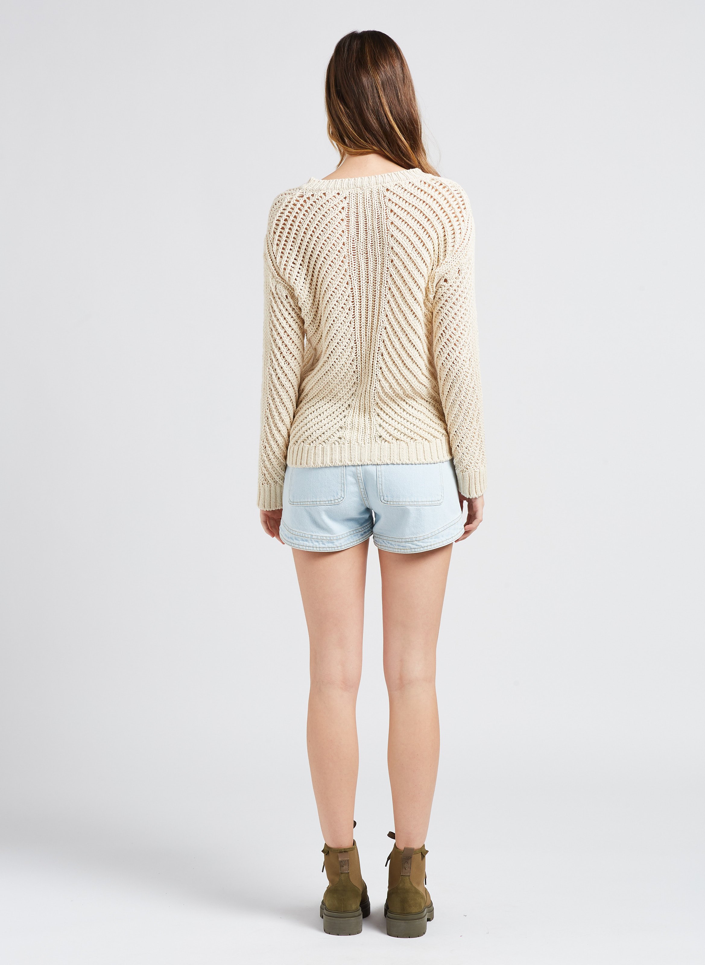 Short cotton shorts INDEE Faded jeans