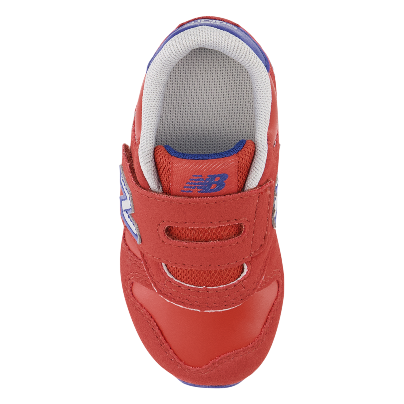 Baskets basses à scratchs  NEW BALANCE Rouge