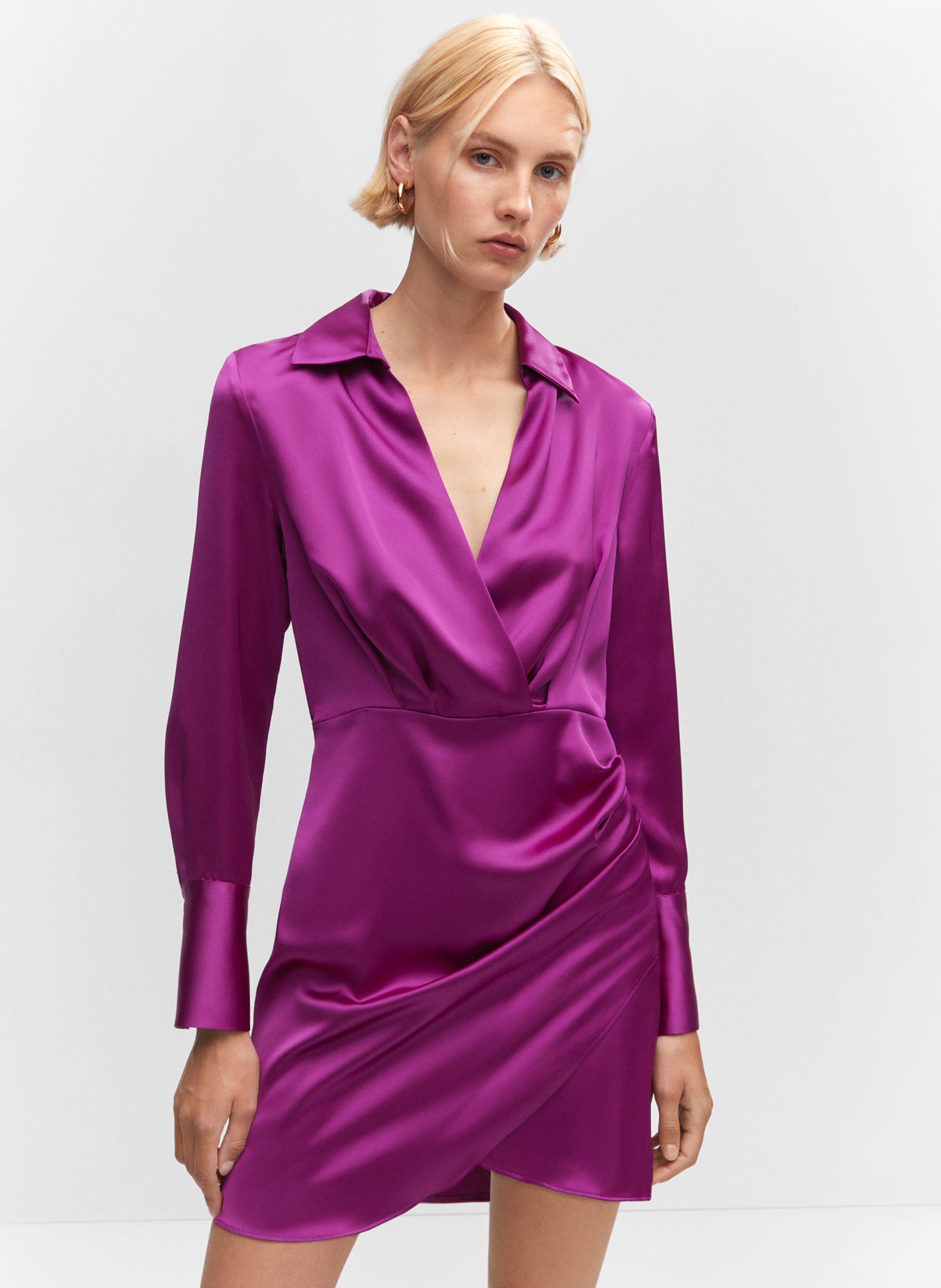 Ropa mujer mango online violeta