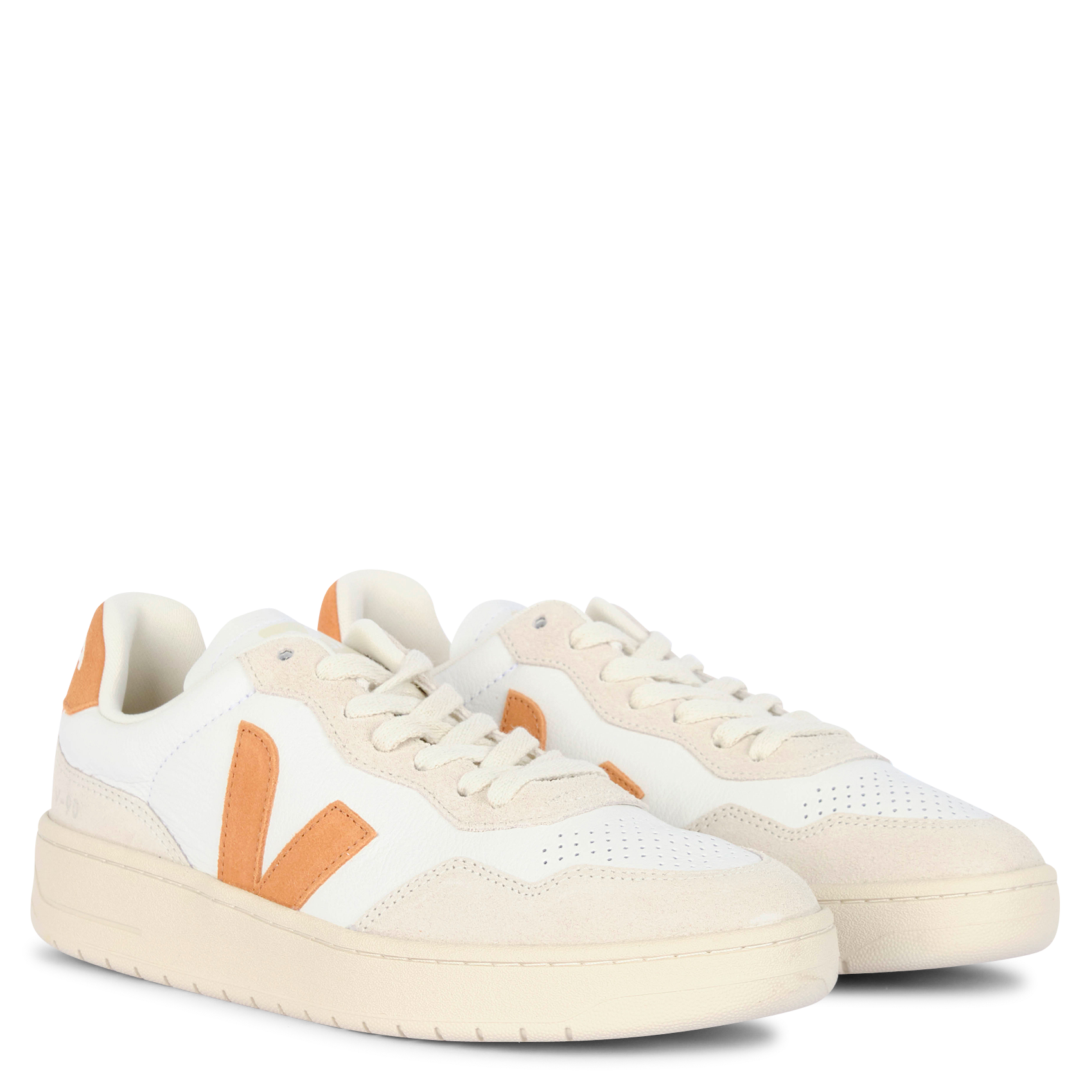 Niedrige Ledersneaker VEJA Mehrfarbig