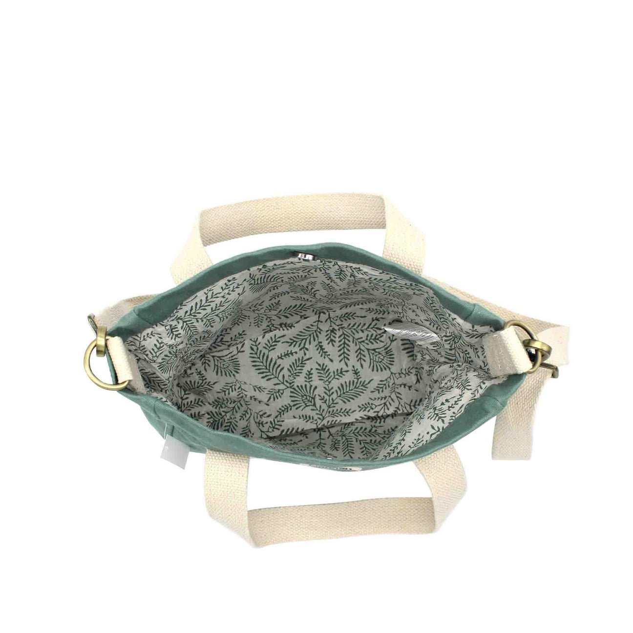 Cotton handbag HINDBAG Green