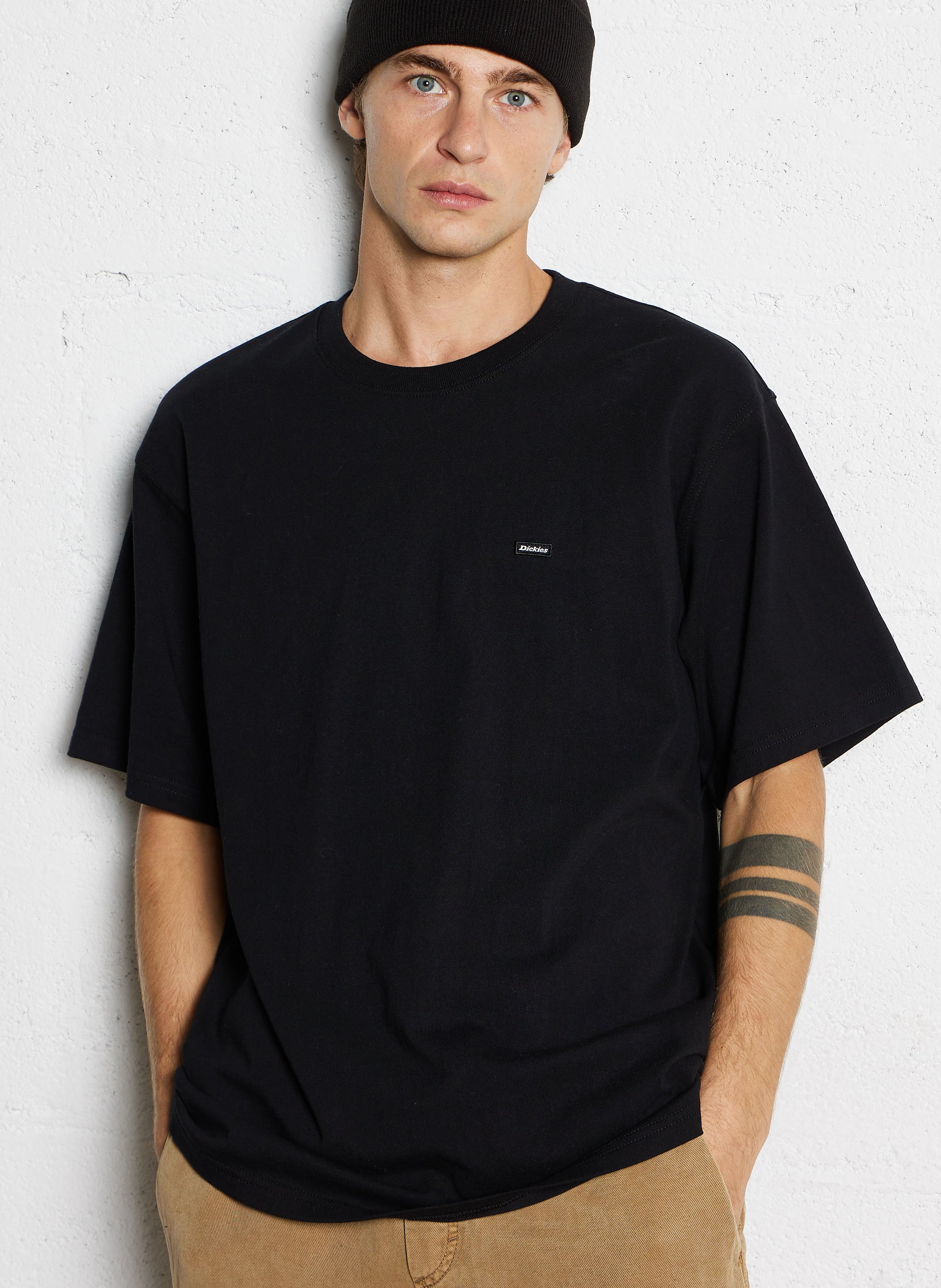Short-sleeved straight cotton t-shirt DICKIES